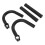Increased Height Rest Handlebar Al Alloy Black 2