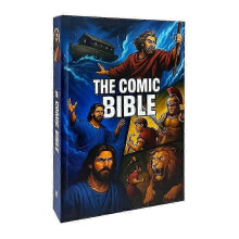Illustrated Comic Bible with Full-Colour Pages for All Ages, Ideal UK Christmas Gift for Families