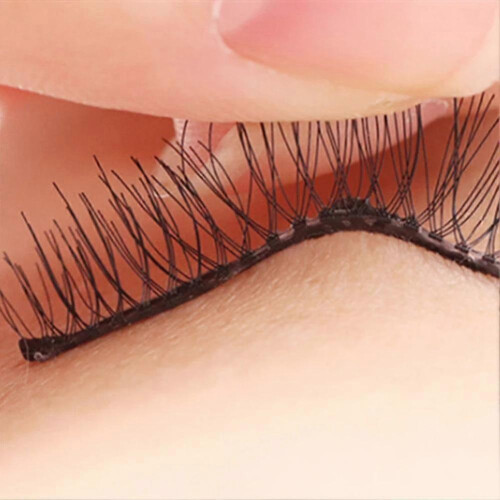 34pcs Reusable Self Adhesive Strip with Glue False Glueless Eyelashe 2