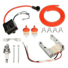 CDI Ignition Coil and Coil Kit for 2-Stroke 49cc to 100cc Motorized Bike Engines, Gas-Powered Upgrade