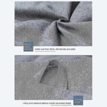 (Dark Grey, 80x90CM) Extra Large Bean Bag Chair with Sofa Cover - Comfortable Indoor Lounger for Adults and Kids in the UK