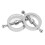 Metal Nipple Clamp Rings, Adjustable, Rust-Proof 2