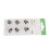 6pcs Click Sleeve Set, Silicone, Black S 15