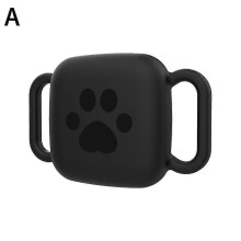 (B)Pet Collar Case Silicone For Tile Mate Tracker 2024 Protective Cover Dog Cat