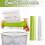 (Black 2pcs) Small File Shredder, Manual Paper Shredder, Concise Mini Shredder 1