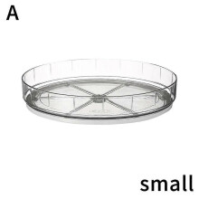 (White S)Rotating storage rack large, medium and small sets storage complete
