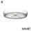 (White S)Rotating storage rack large, medium and small sets storage complete 1