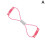 (Pink) Elastic Fitness Rope Rings 8-type Thruster Multi Functional Super Durable 1