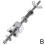 (Basic model) Stainless Steel Lightweight Bicycle Hub Bearing Freehub Removal Tool 5