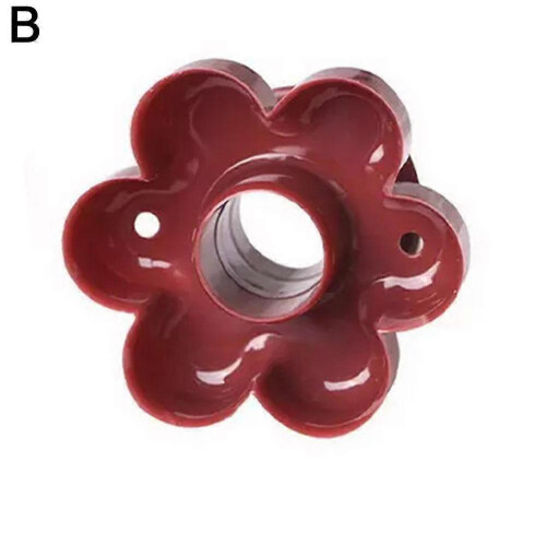 (10pcs, Flowers) Baking DIY Tool Circular Cookie Mold Doughnut Cake Mold Cookie Press Mold