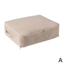 Space-Saving Self-Compression Duvet Storage Bag for Efficient Bedding Organizer