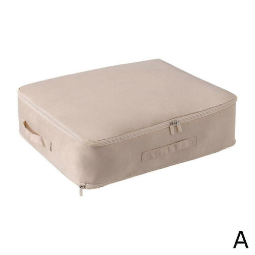 Space-Saving Self-Compression Duvet Storage Bag for Efficient Bedding Organizer