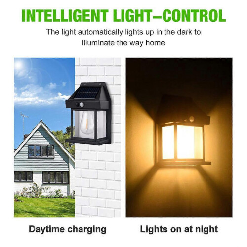 (white) LED Solar Bulb Light Outdoor Solar Lamp With Motion Sensor Solar Lights 1