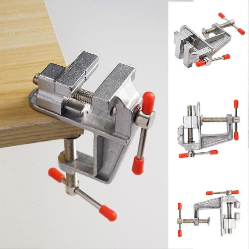 Table Bench Clamp Vise Bench Vise Table Screw Vise for DIY Craft Mold Fixed 1