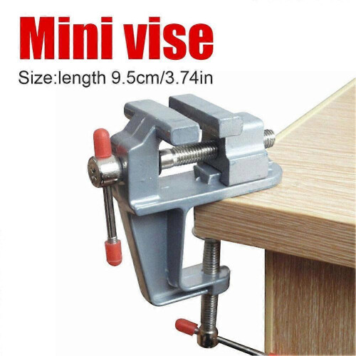 Table Bench Clamp Vise Bench Vise Table Screw Vise for DIY Craft Mold Fixed 2