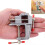 Table Bench Clamp Vise Bench Vise Table Screw Vise for DIY Craft Mold Fixed 4