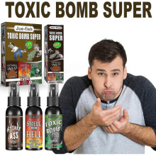 3Pcs/set Novelty Liquid Fart Gag Prank Joke Spray Can Stink Bomb Smelly Stinky NEW