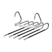 Newest Fashion Retractable Pant Rack Shelves Stainless Steel Clothes Hangers