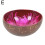 (Black)Coconut Shell Salad Bowl Natural 1