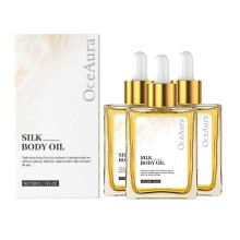 (3pcs) 1-3PCS Silk Body Oil Brightening Tighten Deeply Moisturizes Soothing Smoothing Improve Skin Elasticity Dullness Firming Lightening Oil