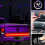 (B, 1.8m) Fall Warning Signal Driving Light Strip, Car LED Light Strip Decorative Lights 4