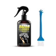 (1 set) Shaving razor cleaning spray, Degreasing and antibacterial Universal Oil Dissolving Shaving Razor Gel, long-lasting care, 260ML