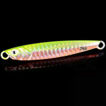 (D2-without hooks, 10G) Metal Cast Jig Spoon Lures for Sea Bass Fishing - Various Weights from 7g to 40g, Ideal for UK Shore Casting