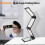 4-Sided Folding Mirror with 360-Degree Angles for Versatile Grooming and Makeup in UK Settings 2