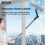 (Basketball) Telescopic window cleaning machine Kit Extendable Pole Adjustable 4