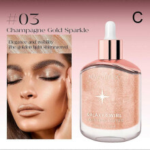 (C)Face Highlighter Illuminator Cream Gloss Shimmer Glow Concealer Liquid Makeup