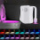2-Pack 16 Colors Toilet Light Inside Bowl Human Motion Sensor Night Light 2