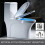 2-Pack 16 Colors Toilet Light Inside Bowl Human Motion Sensor Night Light 5