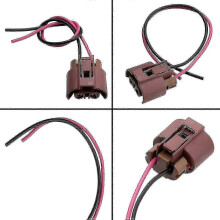 Headlight Bulb Socket 90980-11659 for Lexus and Toyota Auris, Compatible with HIR2, 9006, 9012, HB4, and 9005 Bulbs