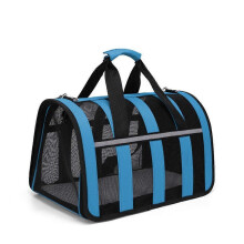 (HC 705,Blue Medium size)Cats Carriers Pet Carrier For Small Medium Cats Puppies Folding Travel Carrier