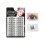(Black For Osmo Mobile 7P) Girl Group False Eyelashes One Piece False Eyelashes 1