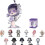 POP MART SKULLPANDA The Sound Series Figures 1