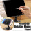 (Grey) All-metal Rotatable Multi-functional Foldable Mobile Phone Holder 4