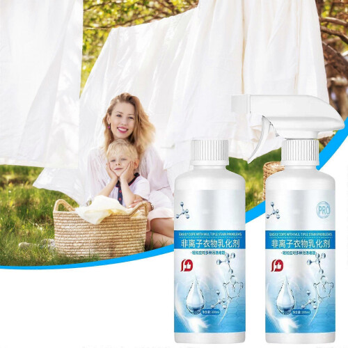 (no nozzle) Non-Ionic Laundry Stain Removal Emulsifier, Active Enzyme Laundry Stain Remover