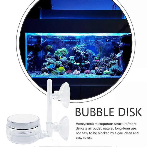 Mute Air Stone Bubble Stone Aquarium Air Atomizer Oxygen Pump for Fish Tank 1
