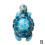 (Blue S) Cute 3D Turtle Hanging Ornaments Decorative Cartoon Small Turtle 1
