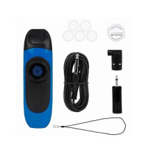 (Blue) Musical Kazoo with 5 Flute Diaphragms, Adjustable Tone for Kids & Adults
