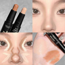 (B) Double-ended contour stick nose shadow natural brightening shadow stick