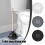 (C) Drip Tray for Bathroom Toilet Plunger Universal Holder Drying Pad 3