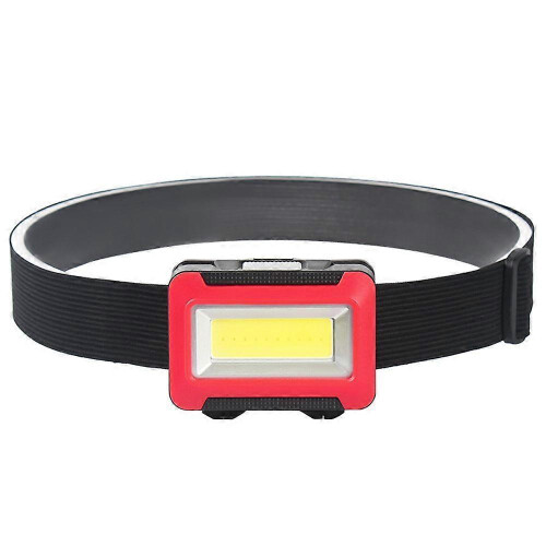 (red) Mini COB LED Headlight Emergency 3 Switch Modes Waterproof Headlamp Camping Lamp 2