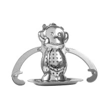 Adorable Monkey-Shaped Stainless Steel Tea Infuser Ball for Loose Leaf Tea and Herbal Blends