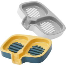 2pcs Decor Soap for Soap Storage Bracket Soap Draining Dish Soap Holder for Bathroom Soap Holder Tray - DD