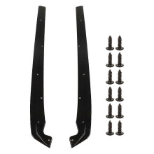 Glossy Black Rear Bumper Side Splitters for BMW 5 Series G30/G31 M Sport (2017-2022) - Stylish UK Fit