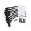 ACCEL 9070C Spark Plug Wire Set with Extreme 9000 Ceramic Boot for GM LS3, LS4, LS7, and LT Engines 1