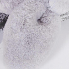 Winter Outdoor Solid Colour Soft Head Earmuffs for Warmth, Fluffy Foldable Earmuffsgrey - DD01