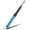 (blue) 70cm Bbq Candle Usb Lighter Length Adjustable Rechargeable Kitchen Windproof Cigarette Lighter Plasma Pulse Power Arc(silver) 1